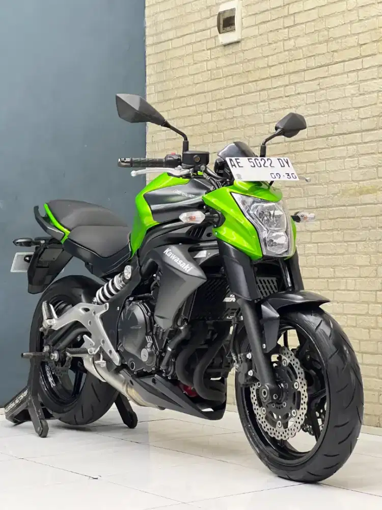 LIKE NEW CONDITION‼️ KAWASAKI ER6-N TH 2012 SUPER MULUS ODO 6RB