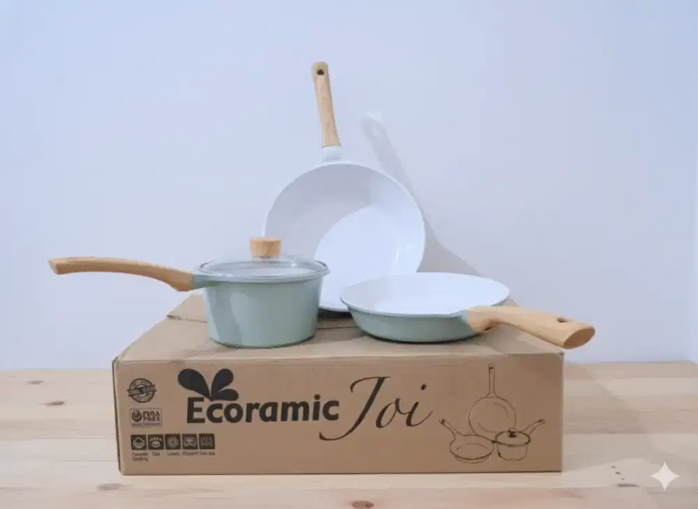 1 SET ECORAMIC JOI PAN SET