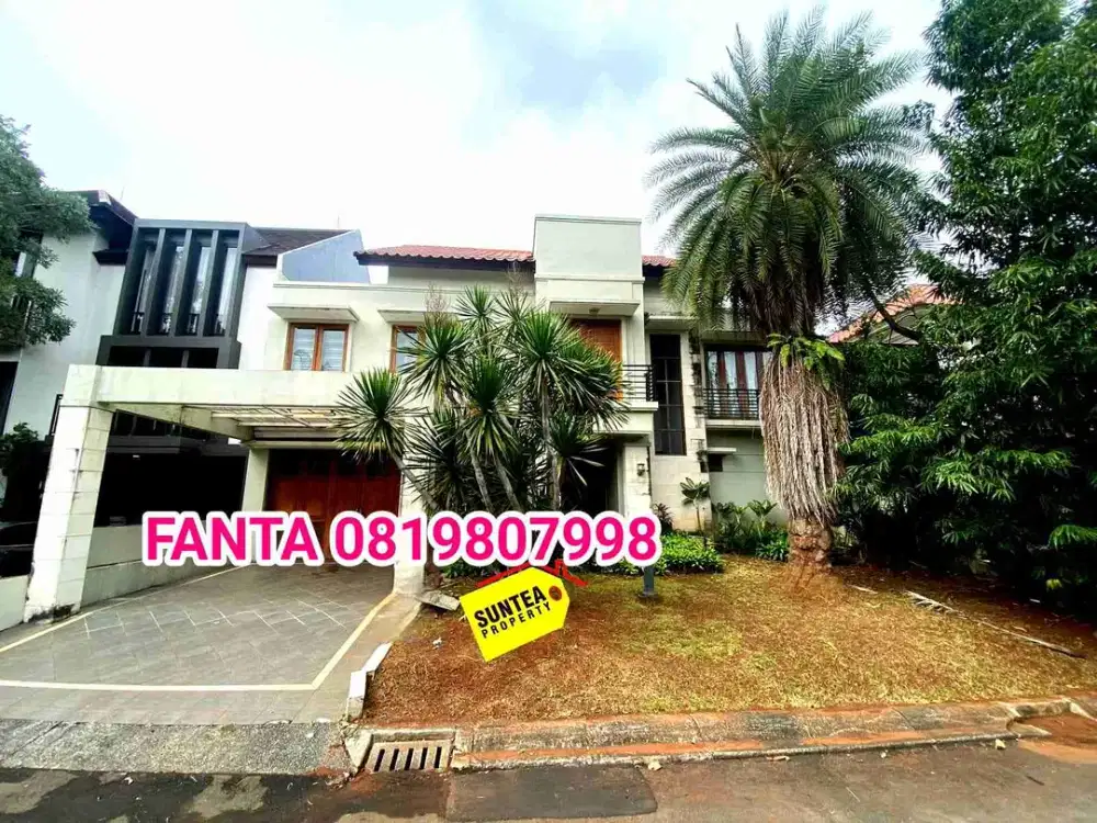 Rumah taman puri bintaro keren jual cepat harga nego