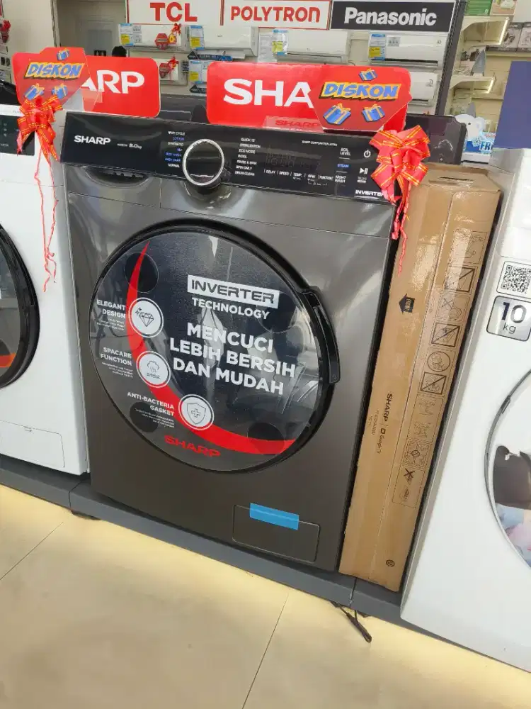 Promo cicilan Mesin cuci Sharp 1 tabung di Bogor