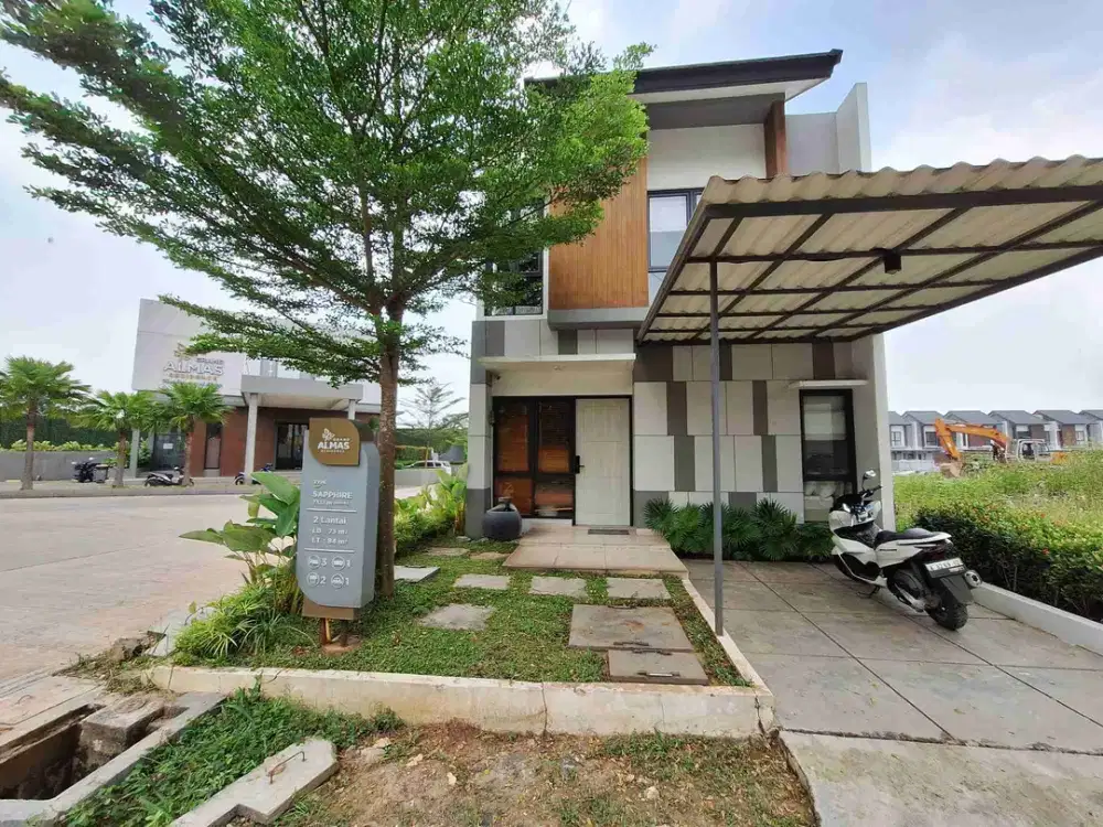 Rumah Gen Z 2 Lantai Free DP 0% Dgn Fasilitas Club House Bebas Banjir