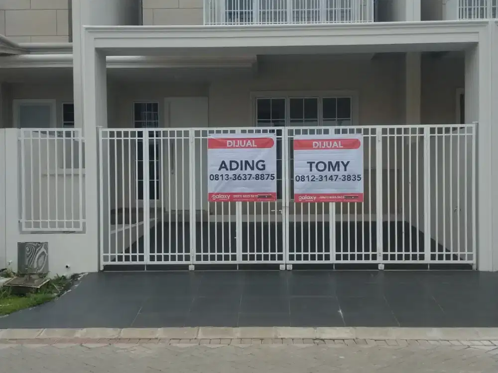 Rumah New Gress Puri Galaxy full upgrade spek terbaik Jasmine court