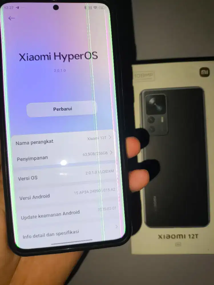 XIAOMI 12T 5G, 120WATT CHARGER, LENGKAP BANDA ACEH TERIMA TT BT