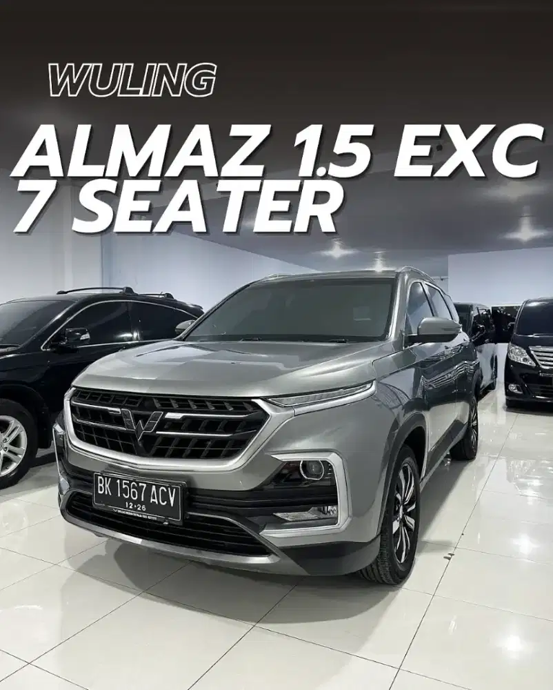 [ODO 29RB‼️] WULING ALMAZ 1.5T EXCLUSIVE 7 SEATERS CVT 2021 Used 2022
