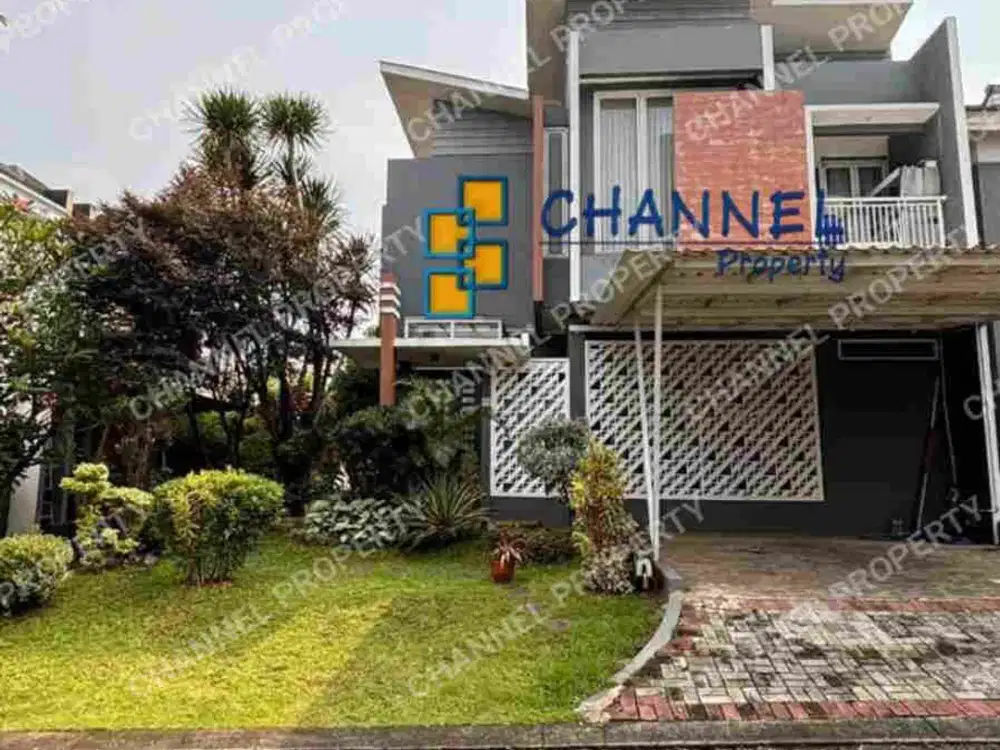 Jual Rumah Hoek Cluster Delatinos BSD Dekat stasiun,pintu tol,cluster bagus