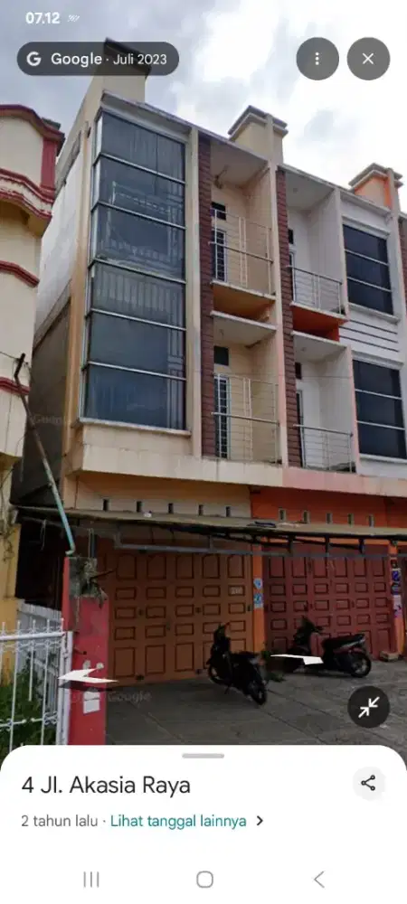 Dijual Ruko 3 lantai SHM
