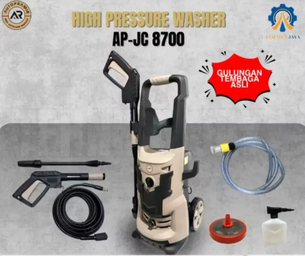 High pressure washer / jet cleaner (mesin cuci) autopramie apjc 8700