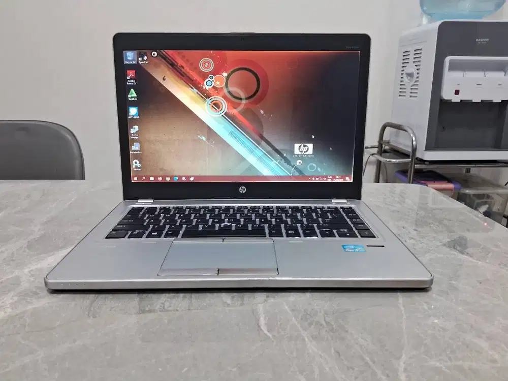 HP Folio Core i7 RAM 8GB SSD readyUp Win ORI Laptop EliteBook Garansi