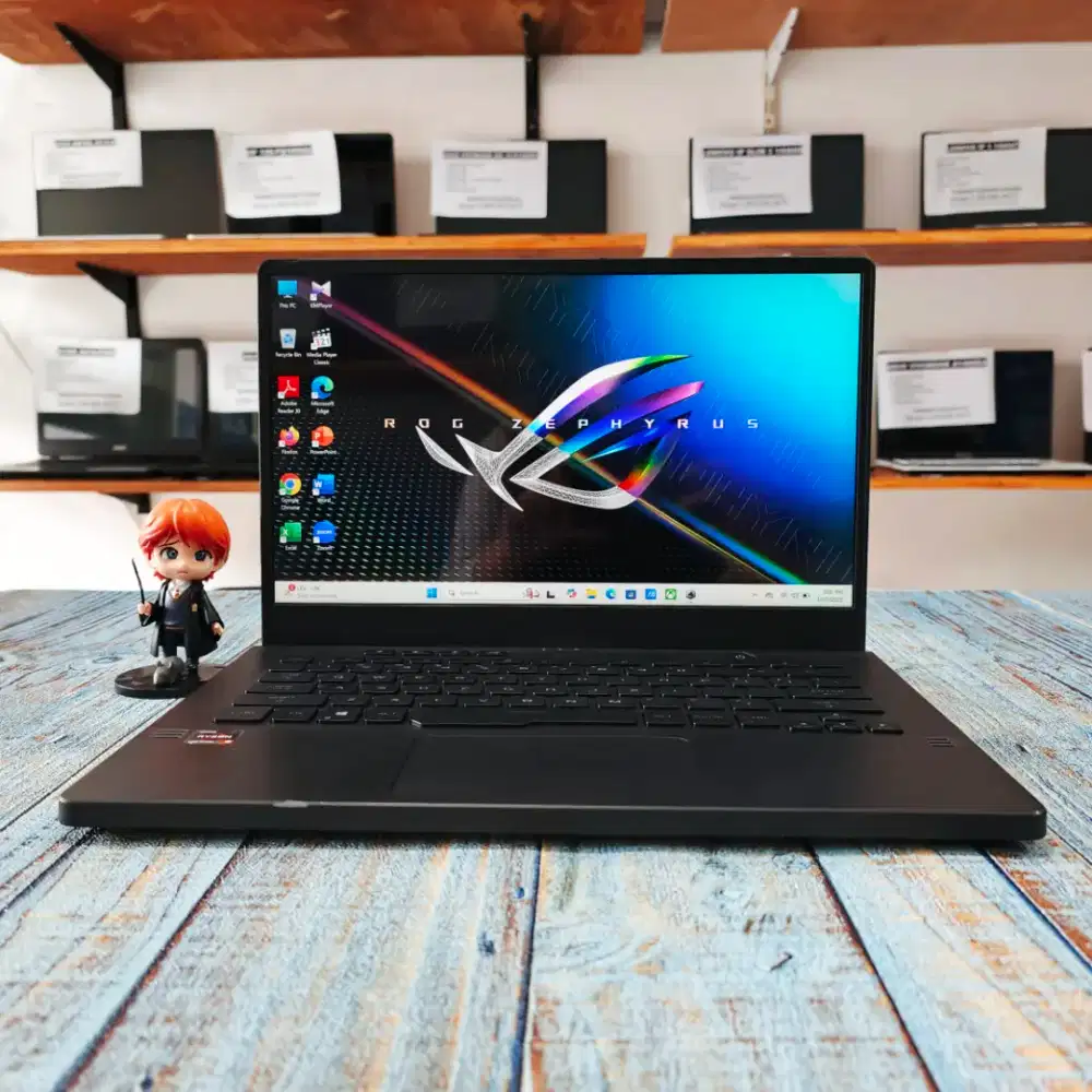 Laptop Bekas ASUS ROG ZEPHYRUS G14 GA401QM/RYZEN 9 5900HS/RAM 16 GB