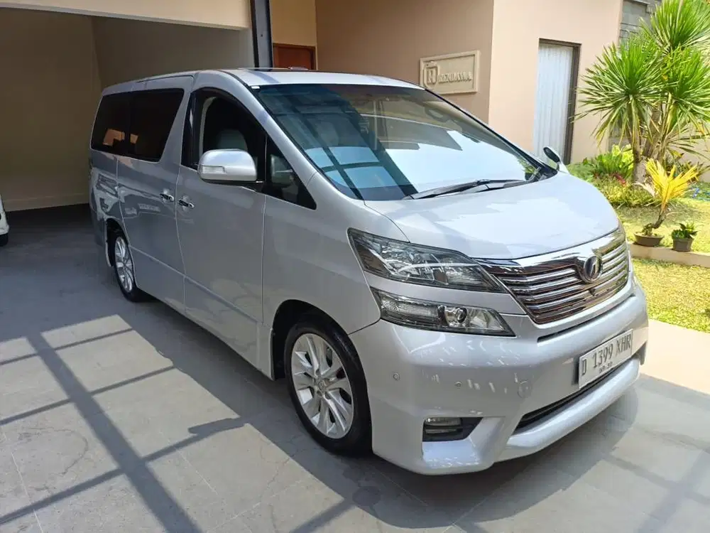 For Sale Vellfire siap pakai