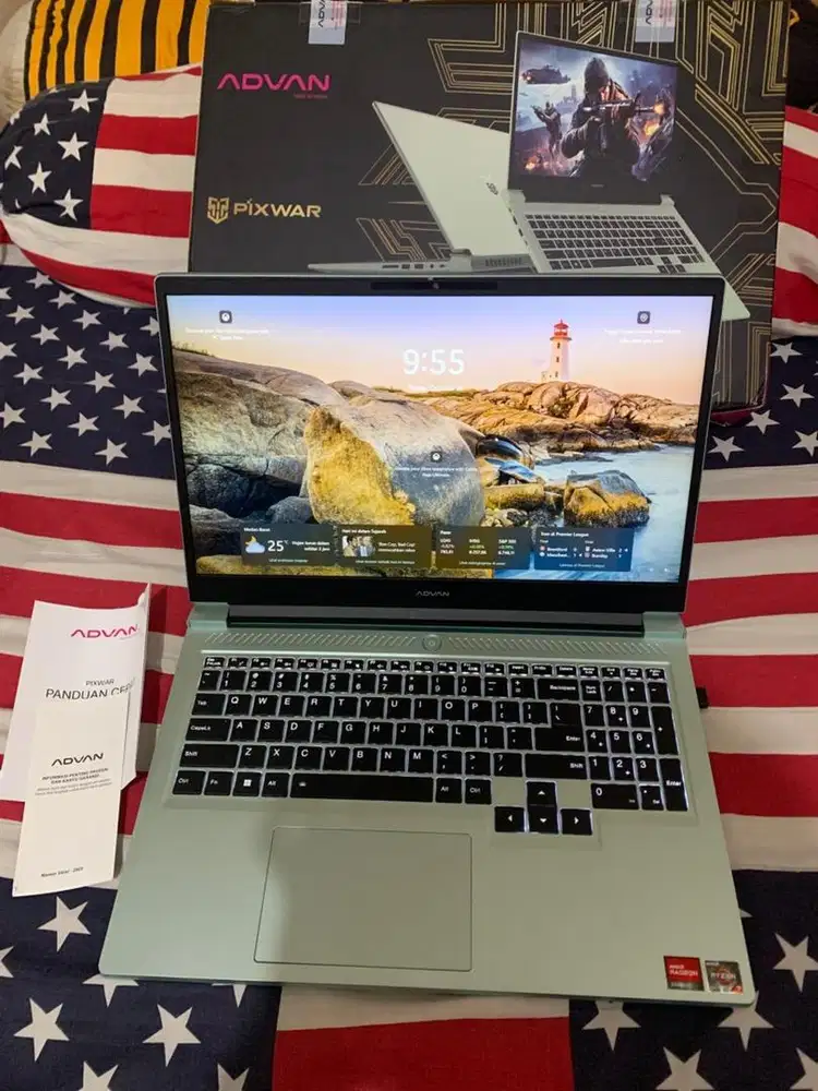 Laptop Advan Pixwar Ryzen 7 6800H — RAM 16GB / SSD 512GB