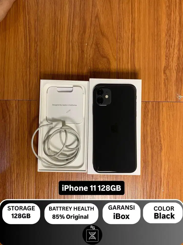 iPhone 11 128GB black, iBox