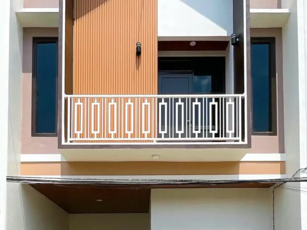 Dijual Rumah Scandinavian 2 Lt Plus Kompor Tanam di PUP Sektor V