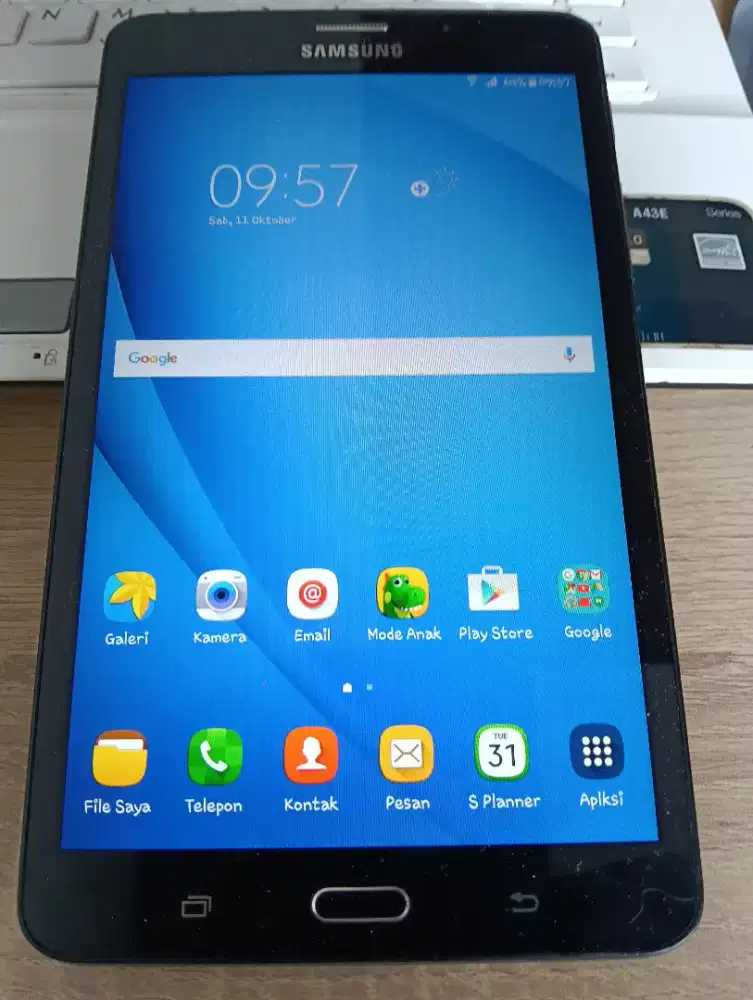 Samsung tab tablet A6+ batangan pemakaian normal
