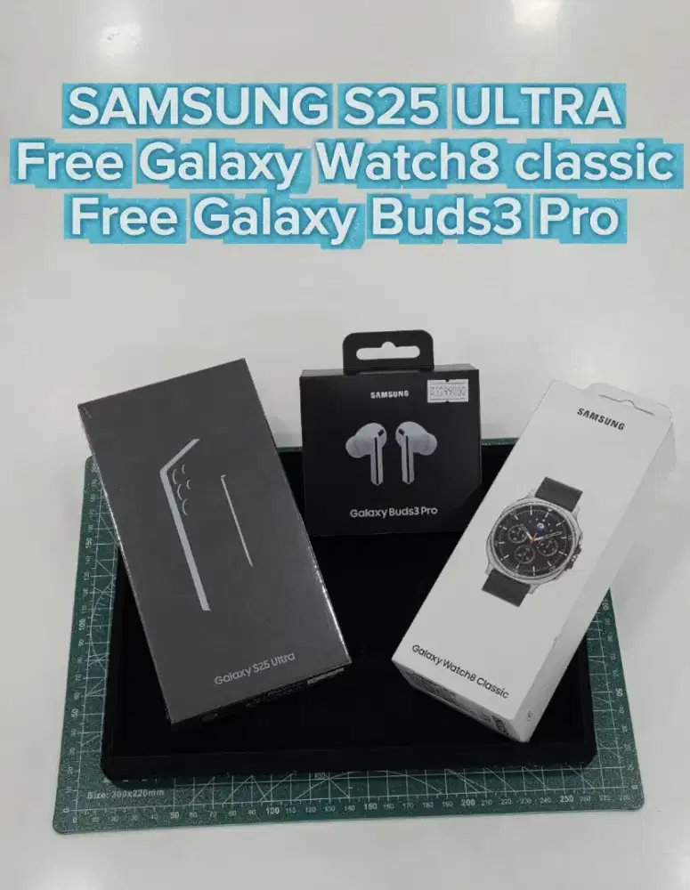 Galaxy S25 ultra 5G Free watch 8 classic/Buds 3pro