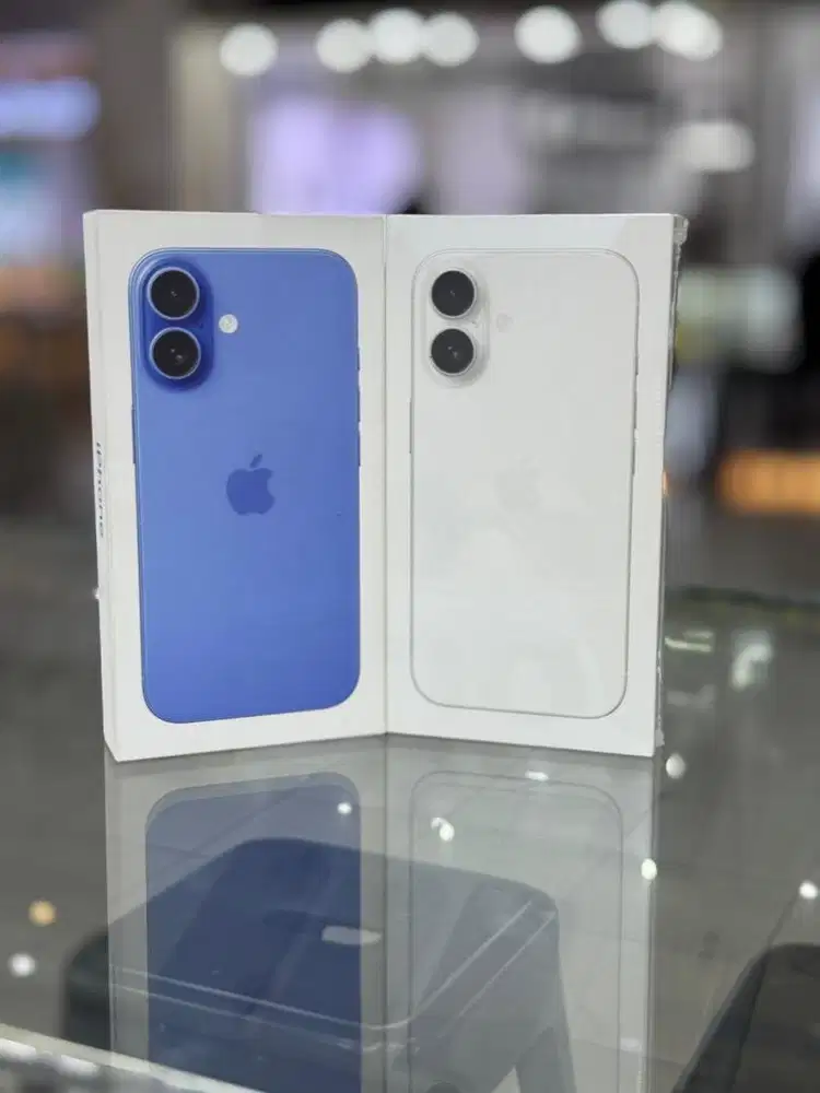 Iphone 16 128Gb ultramarine dan white Baru garansi resmi iBox