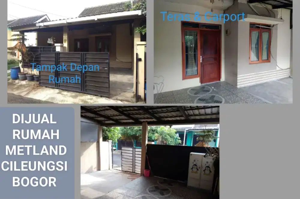 Rumah Dijual Metland Cileungsi