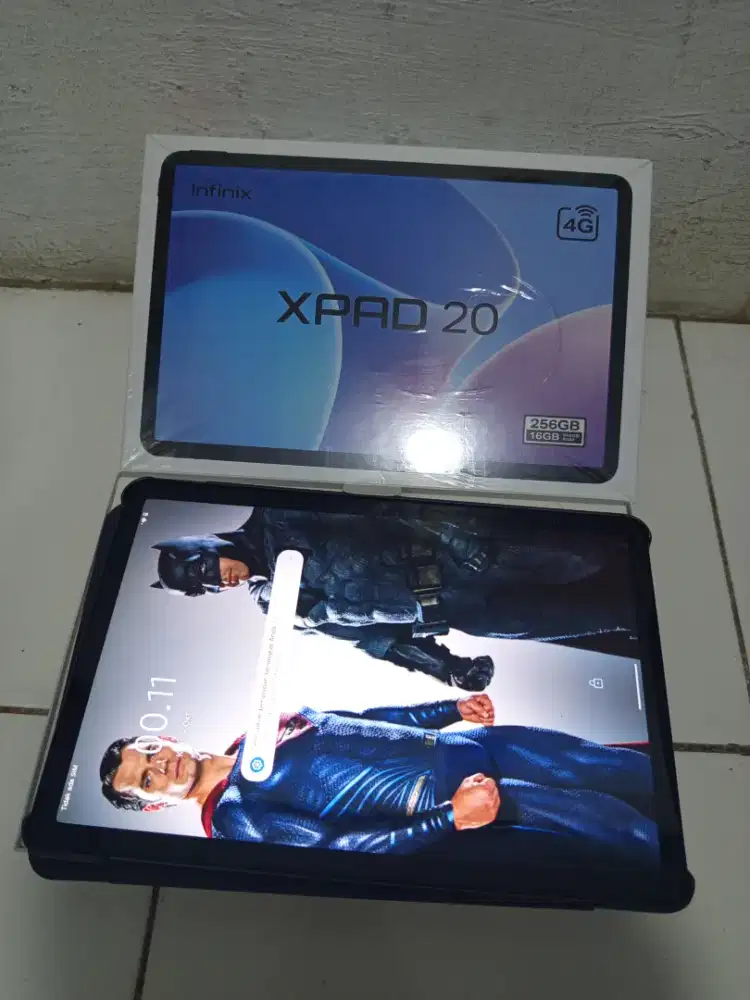 Tablet Infinix XPAD 20 Ram 8/256 bisa simcard fullset  layar 11 inch