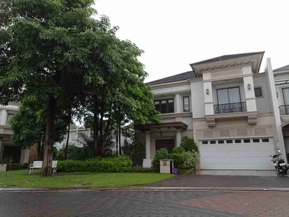 JUAL CEPAT RUMAH MEWAH JADEITE FULL FURNISHED DEPAN CLUB HOUSE  KAWASAN DE PARK BSD CITY