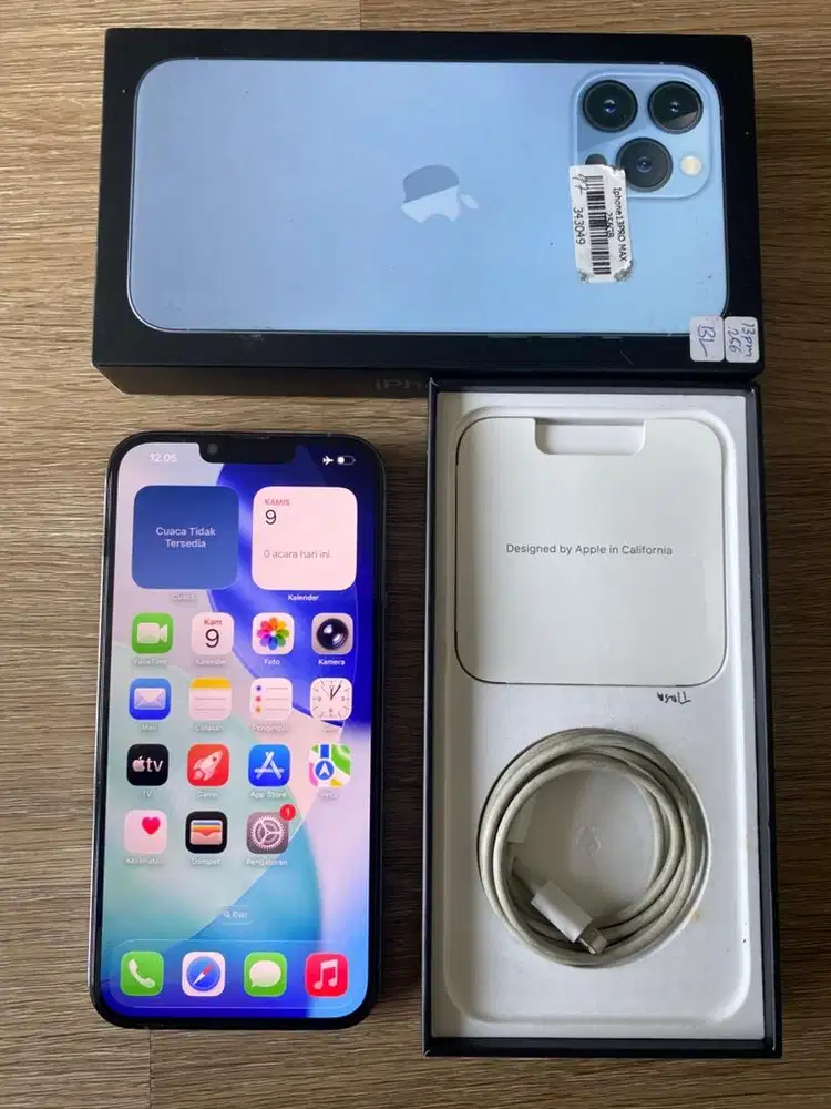 Iphone 13 promax 256gb inter all provider