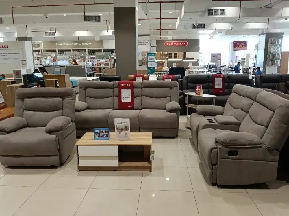 Sofa set recline