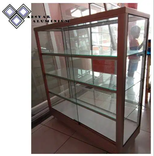 Etalase Alumunium Panjang 1 Meter