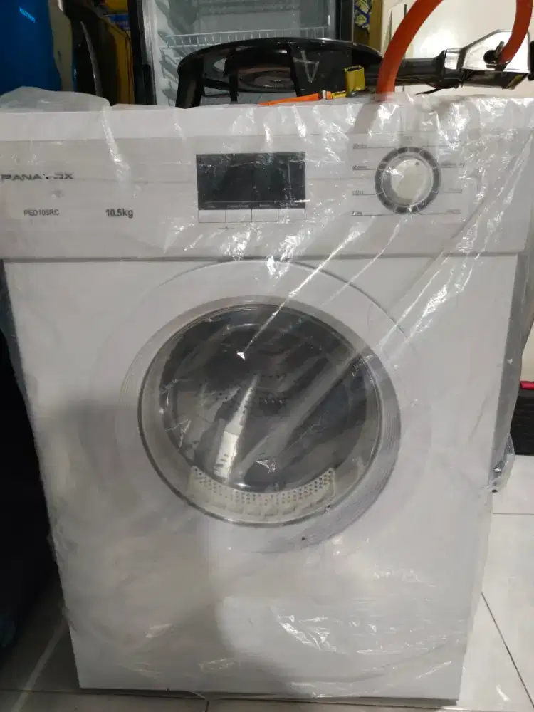 Dryer Panavox 10.5kg barang baru hanya tidak ada dusnya saja