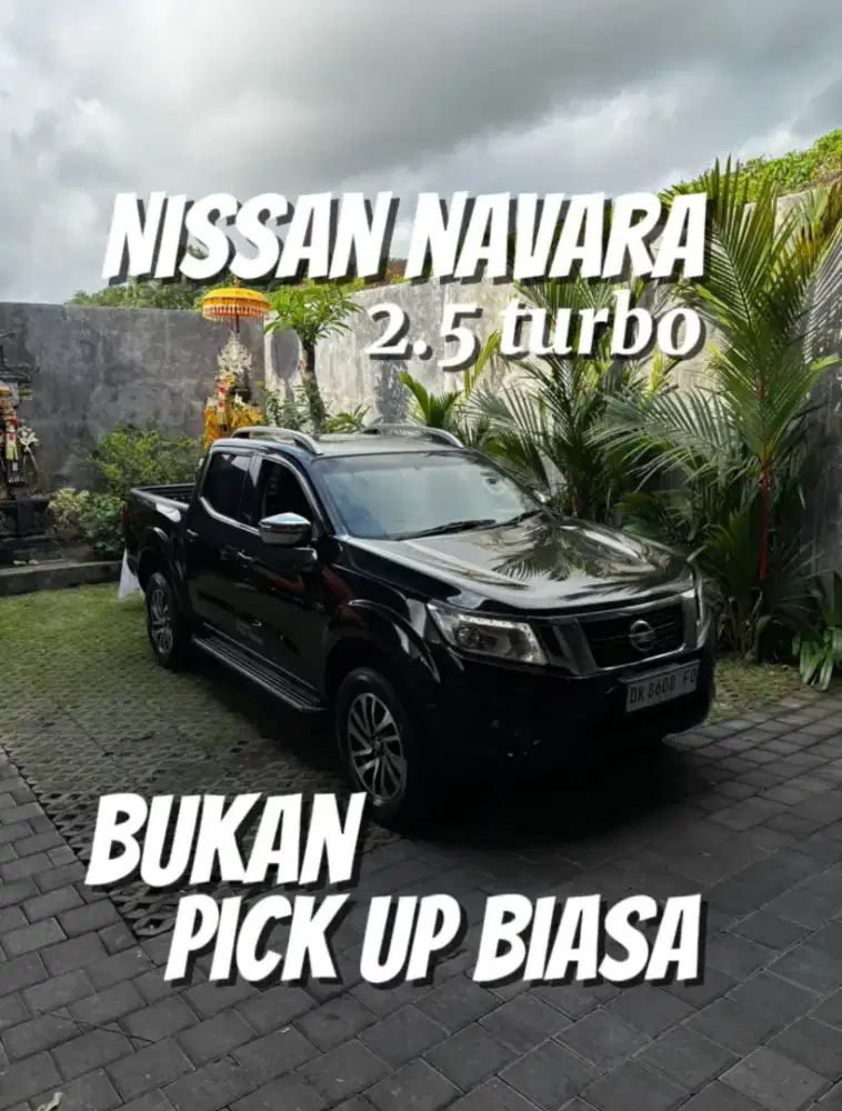 Nissan Navara VL matic 2015 dobel cabin asli bali km low 50 rb