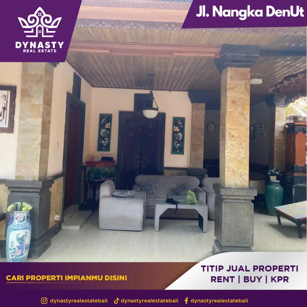 Rumah berlokasi strategis di jl nangka denpasar utara