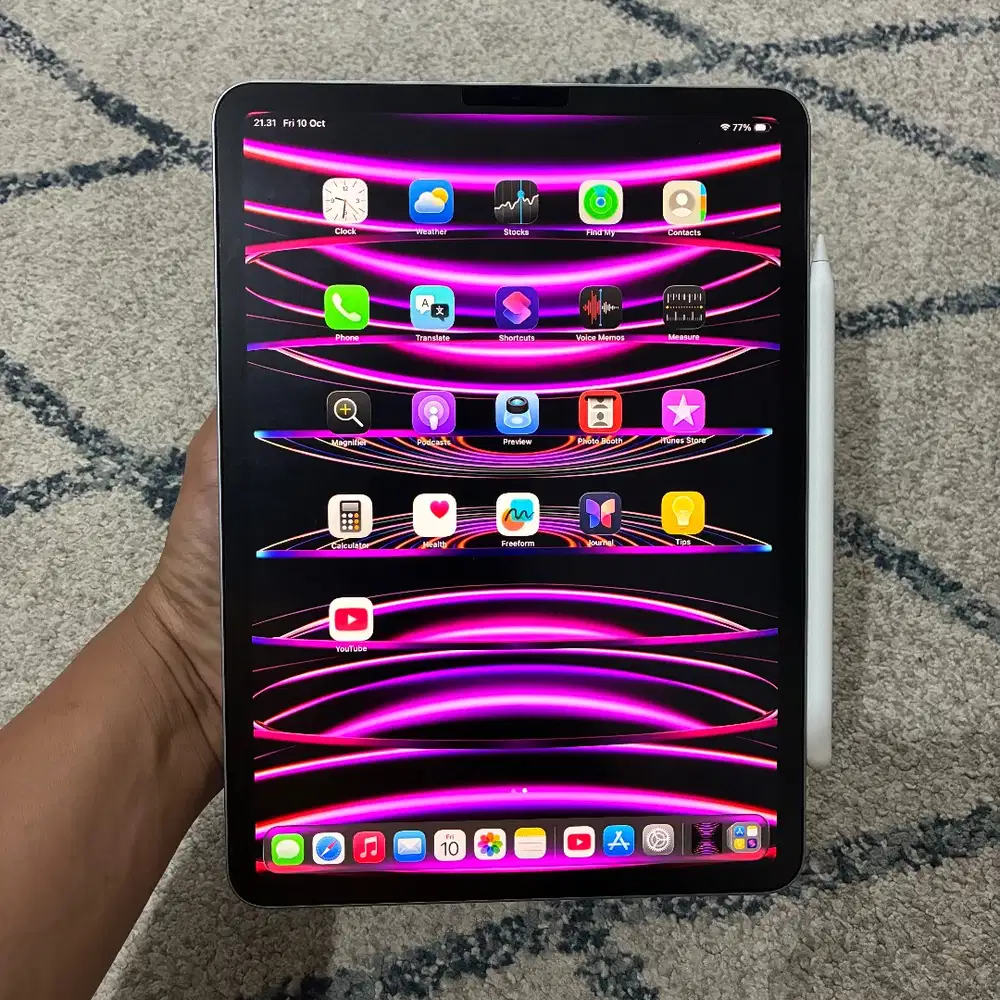 paket ipad pro m2 apple pencil gen 2 ex ibox 128 wifi 11 inch