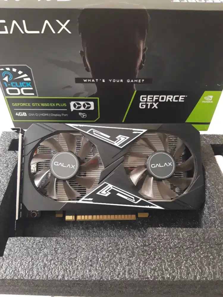 Galax GTX 1650 4GB DDR6 Garansi resmi on