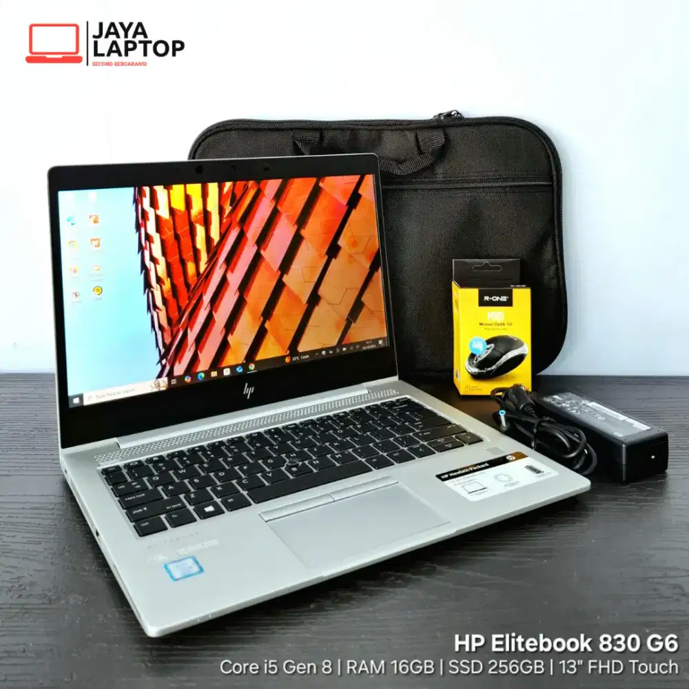 HP Elitebook 830 G6 Core i5 G8 RAM 16GB SSD 256GB Laptop Second Bekas