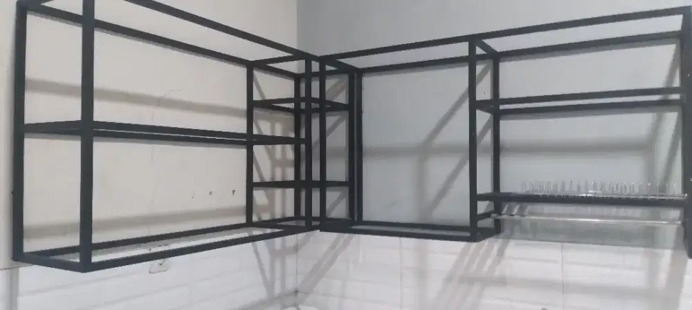 Rangka Rak Atas Kitchen Set