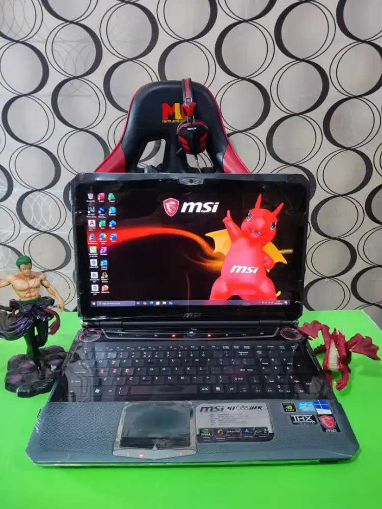 MSI EXTREME PLUS GT683DXR E16F2JMS RAM 16GB/ SSD/ VGA NVIDIA GTX