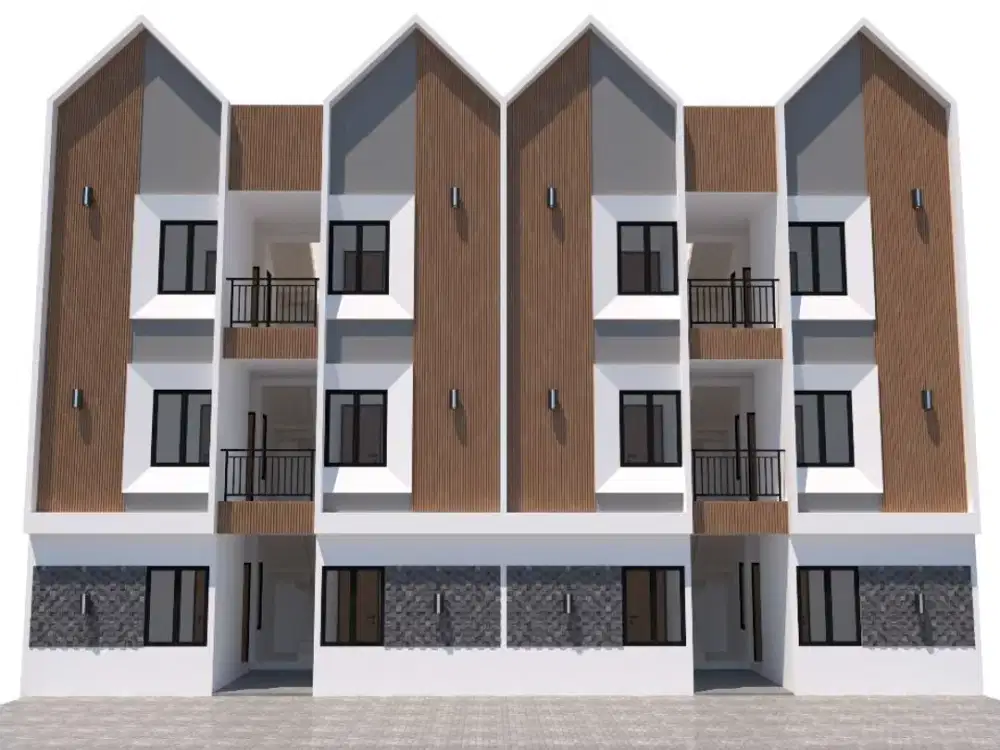 Kost 3 Lt Dgn Rooftop Dekat UI, Stasiun Pondok Cina, Gunadarma, Margonda, Utk Mahasiswa dan Karyawan