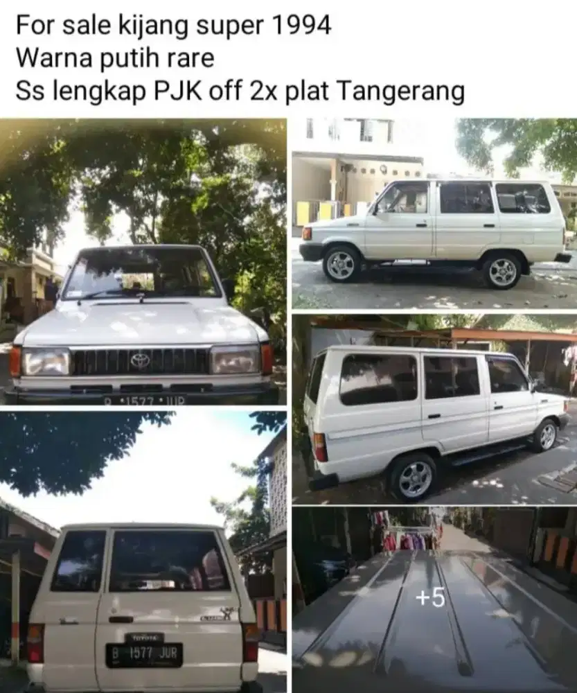 Toyota kijang tahun 94