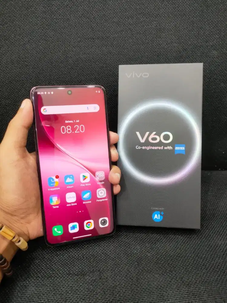 Vivo V60 5G 12/512 Garansi Panjang, like new, nominus