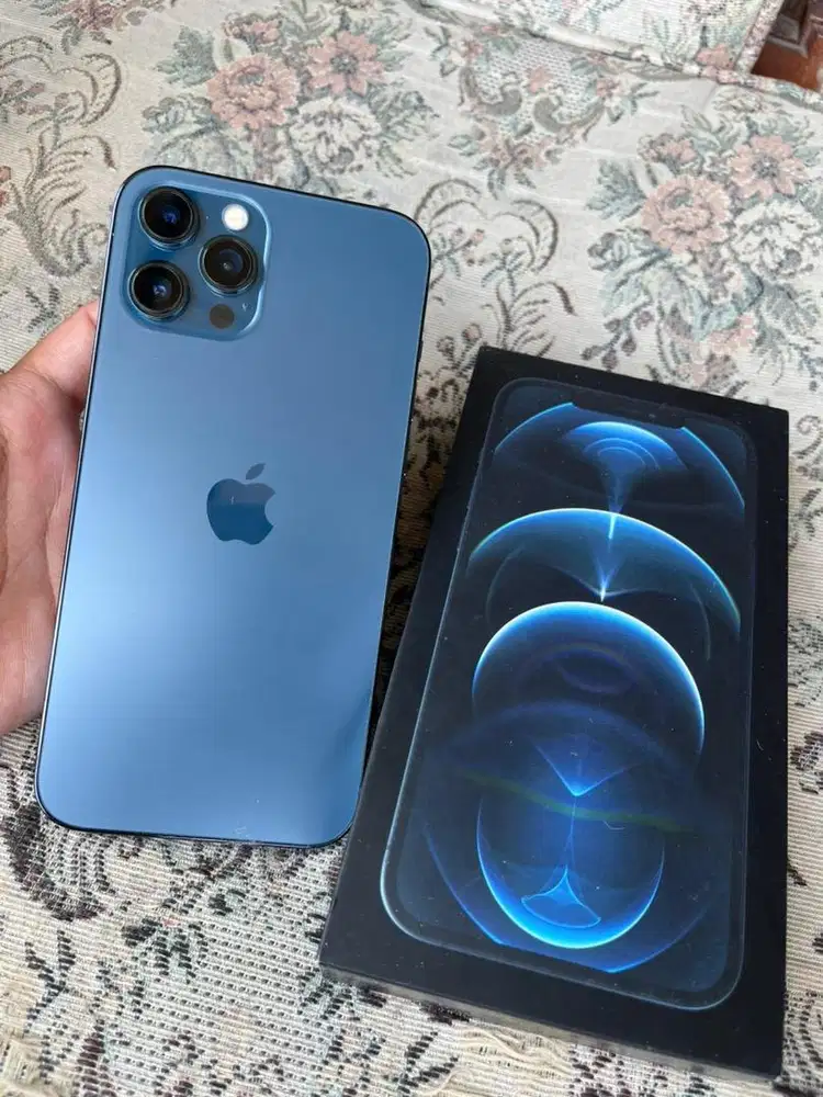 Dijual iPhone 12 PROMAX 256gb ibox no minus