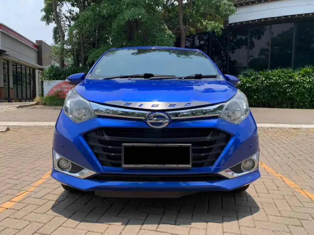 TERMURAH DAIHATSU SIGRA R DELUXE 1.2 AT 2016 BIRU