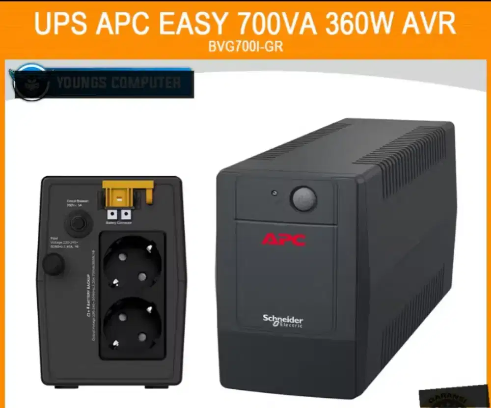 UPS APC BVG 700 VA