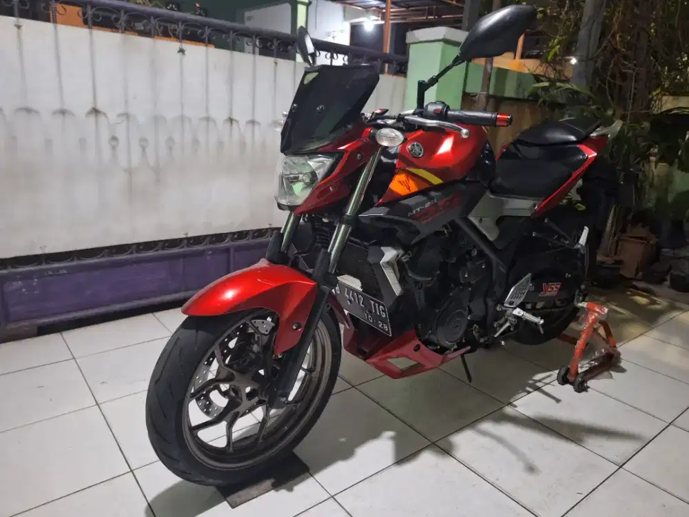 Yamaha MT 25 Tahun 2015 (Red Metallic)