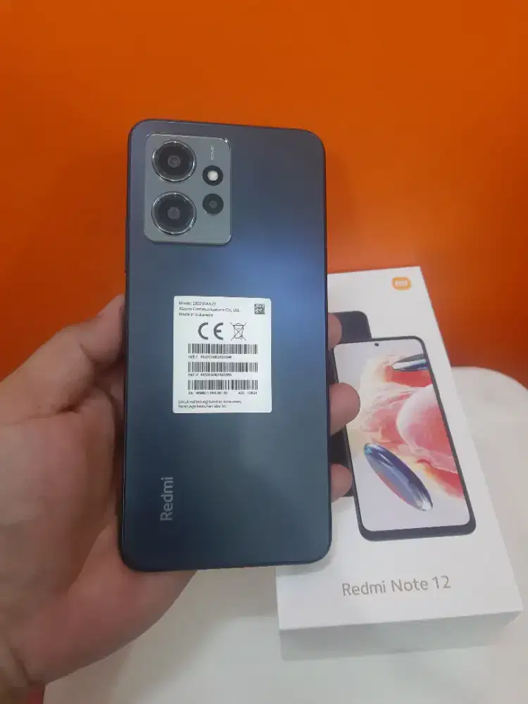 Redmi note 12 4g ram 8/128gb fullset ori