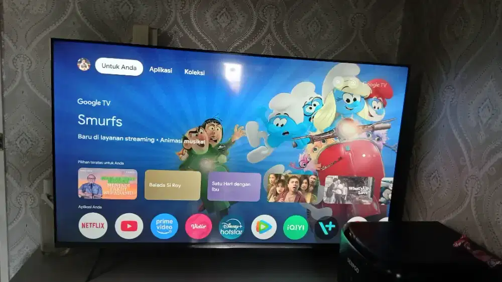 TELEVISI AQT55P750UX
AQT55P750UX
55 HQLED | 4K HDR | Google TV