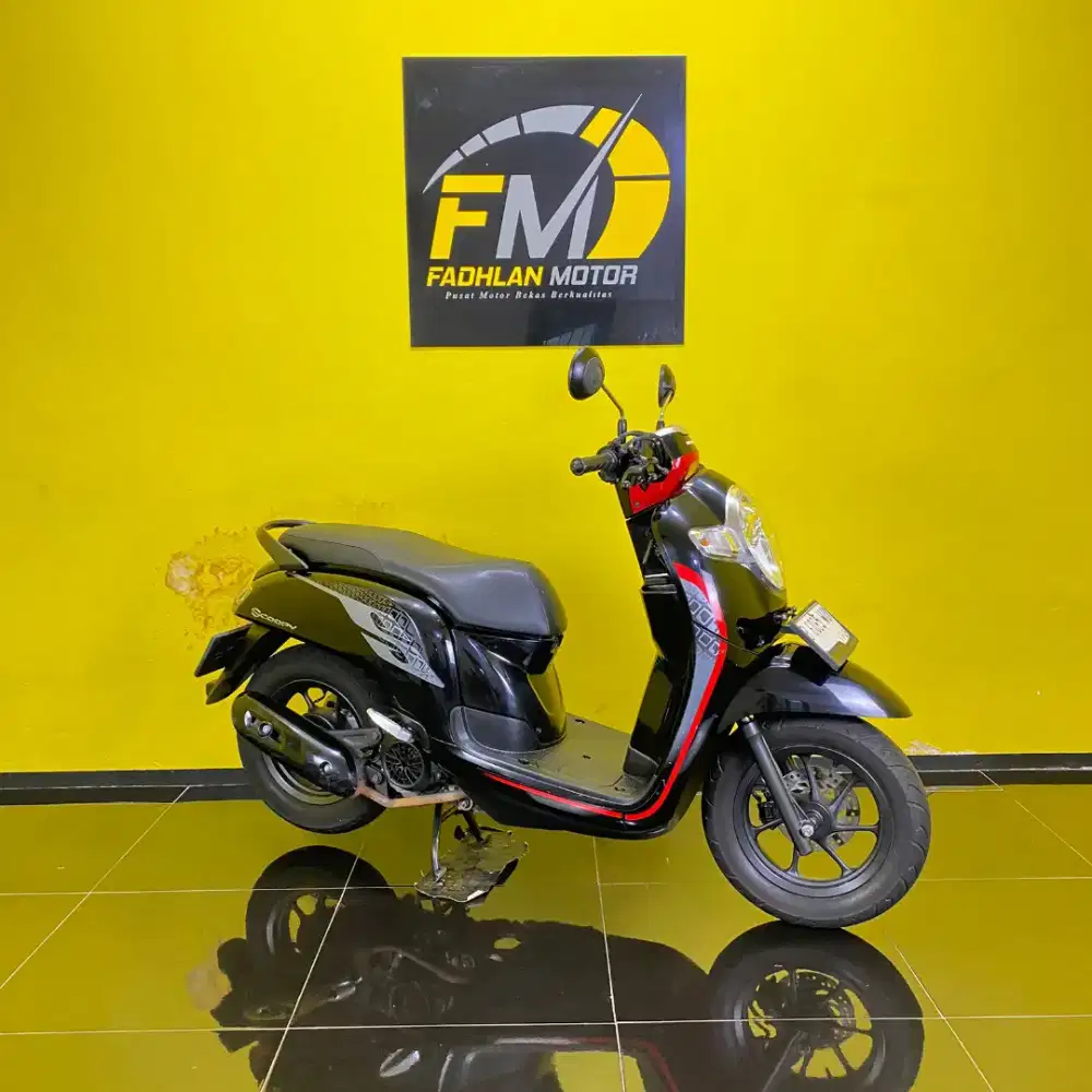 Honda Scoopy Tahun 2019 plat Tangerang Selatan kondisi mulus
