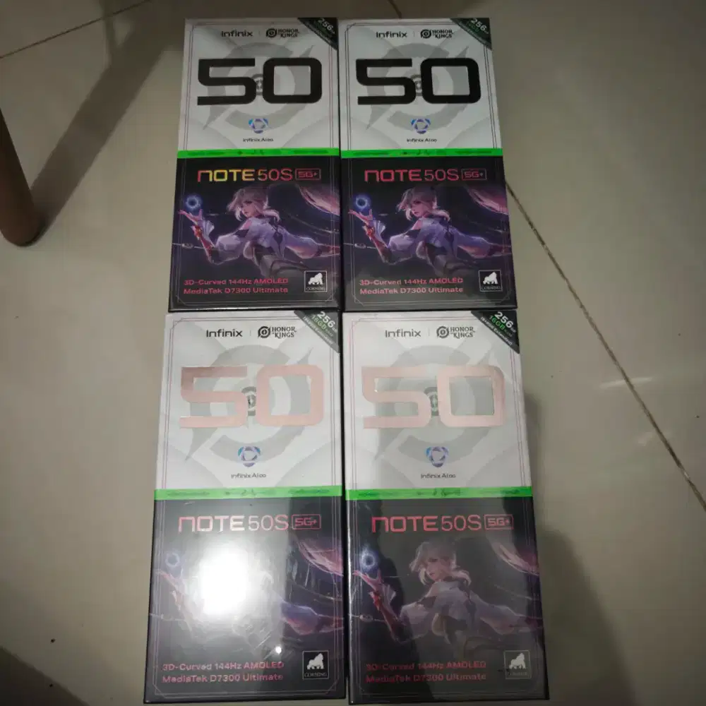 INFINIX NOTE 50S 8/256 GARANSI RESMI INFINIX 1 TAHUN NO REPACK