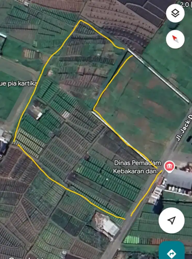 TANAH JL. JACK D SAMPING PEMKOT BATU