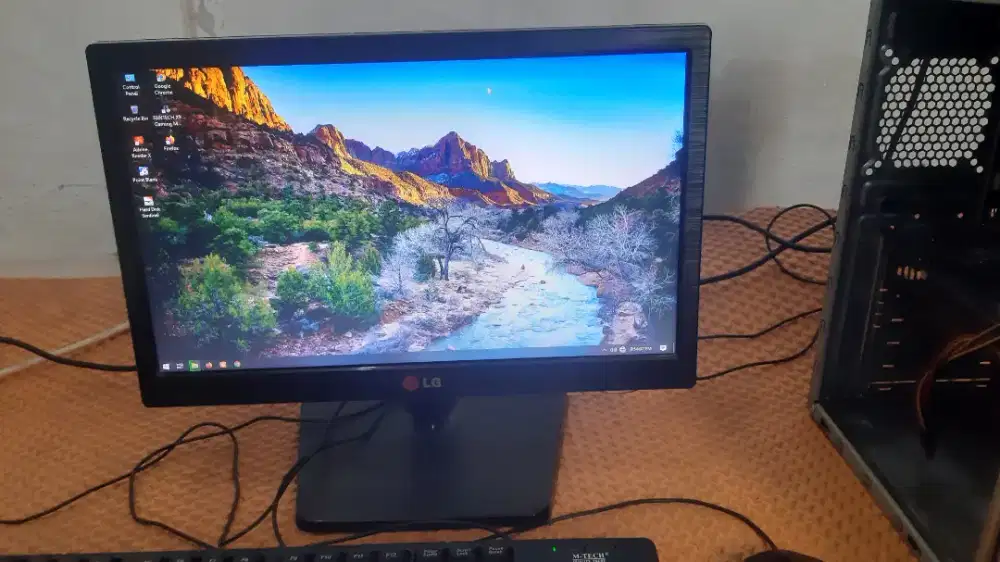 Monitor Led LG 16 inch port vga