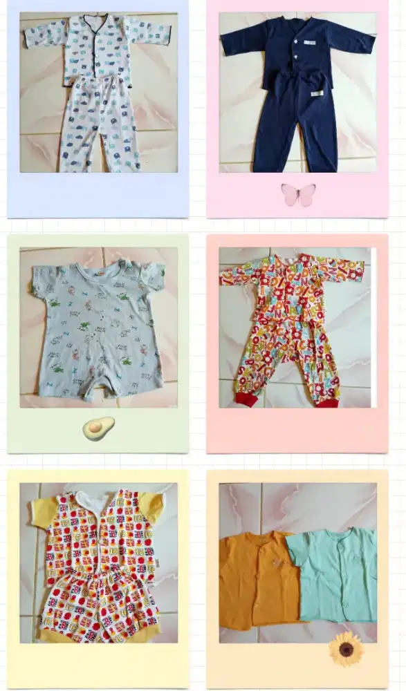 Pakaian bayi masih bagus