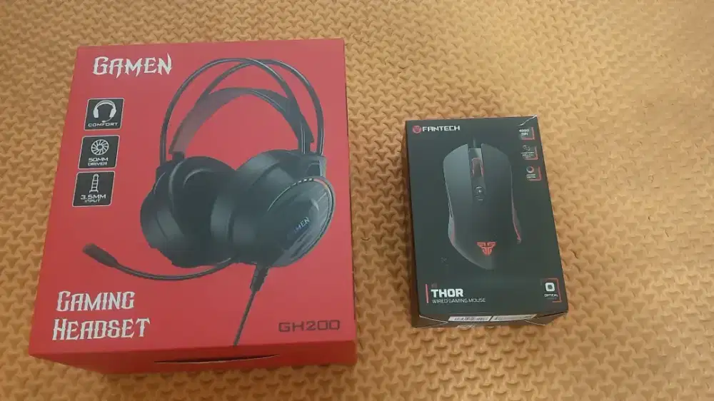 Sepaket macro fantech thor x9 dan gamen gh200