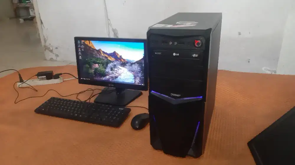 1set pc i3, vga 2gb, ram 8gb, monitor bisa pb roblox